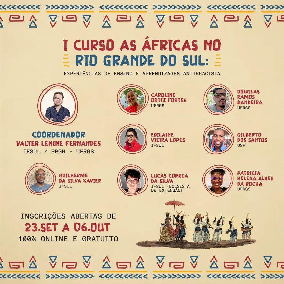 Curso de Extensão As Áfricas no Rio Grande do Sul imagem sem descrição.